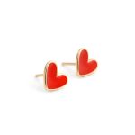 گوشواره قلب آبنباتی