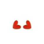 گوشواره قلب آبنباتی